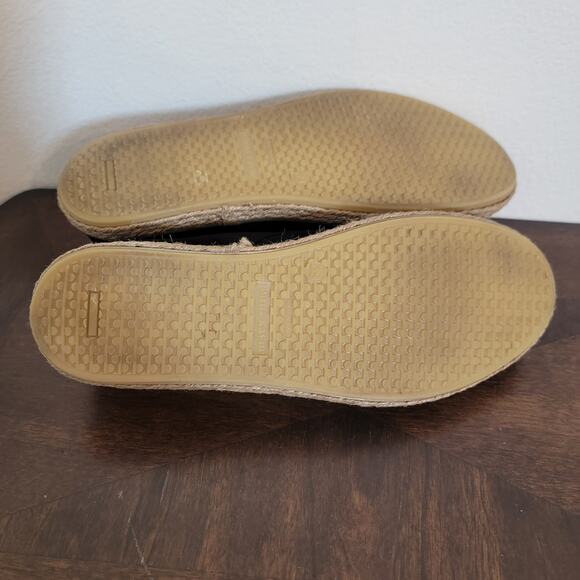 Jenni Kayne Black Suede Espadrille Sneaker Trainer EU 39 US 9 Made in Italy Lace - Picture 10 of 11